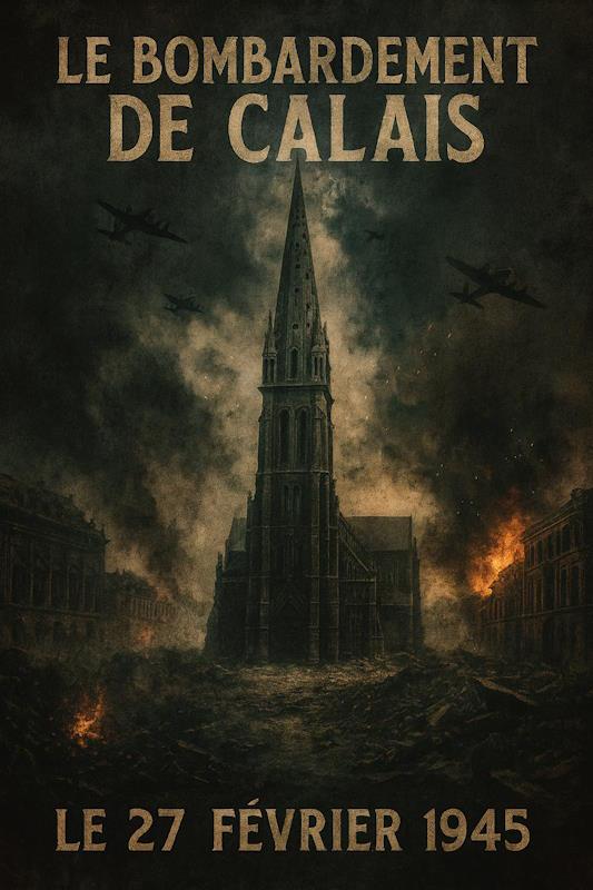 Le bombardement de Calais le 27 février 1945