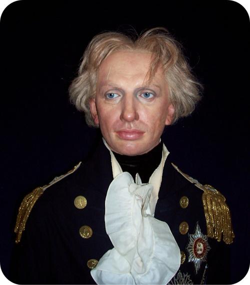 Statue de cire d'Horatio Nelson