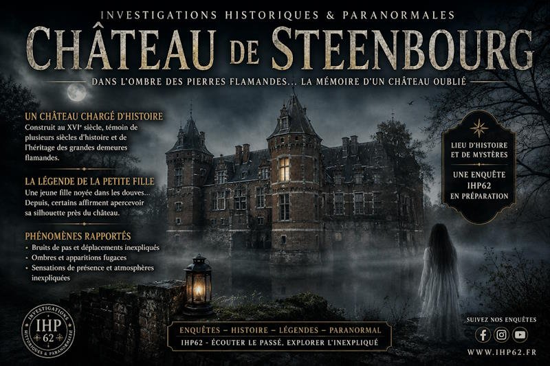 Le Château de Steenbourg : entre histoire flamande et mystères d’un domaine oublié